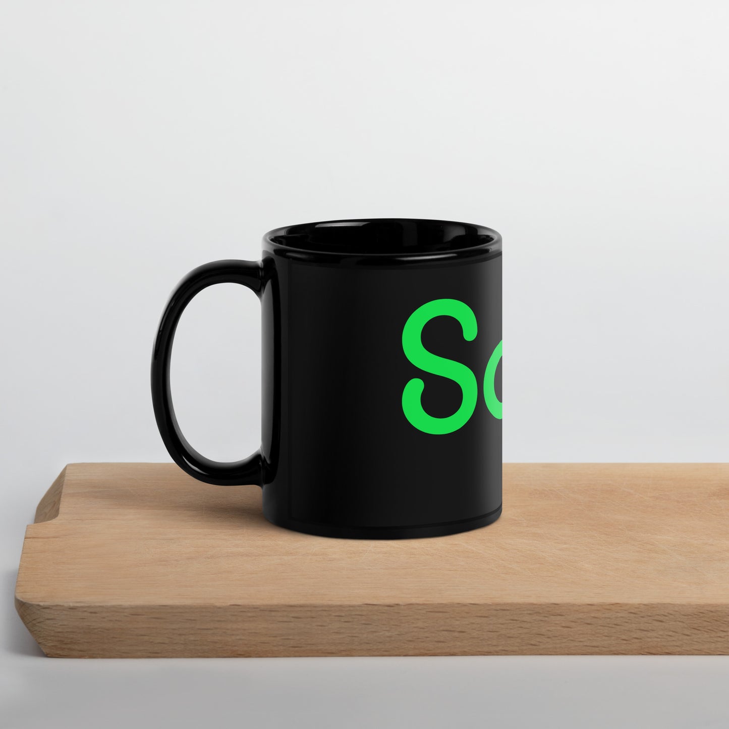 Black Glossy Mug