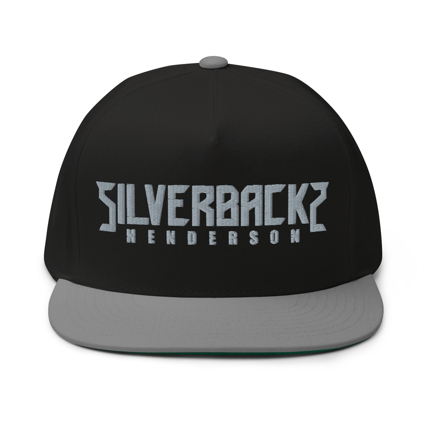 Silverbacks Font Flat Bill Cap