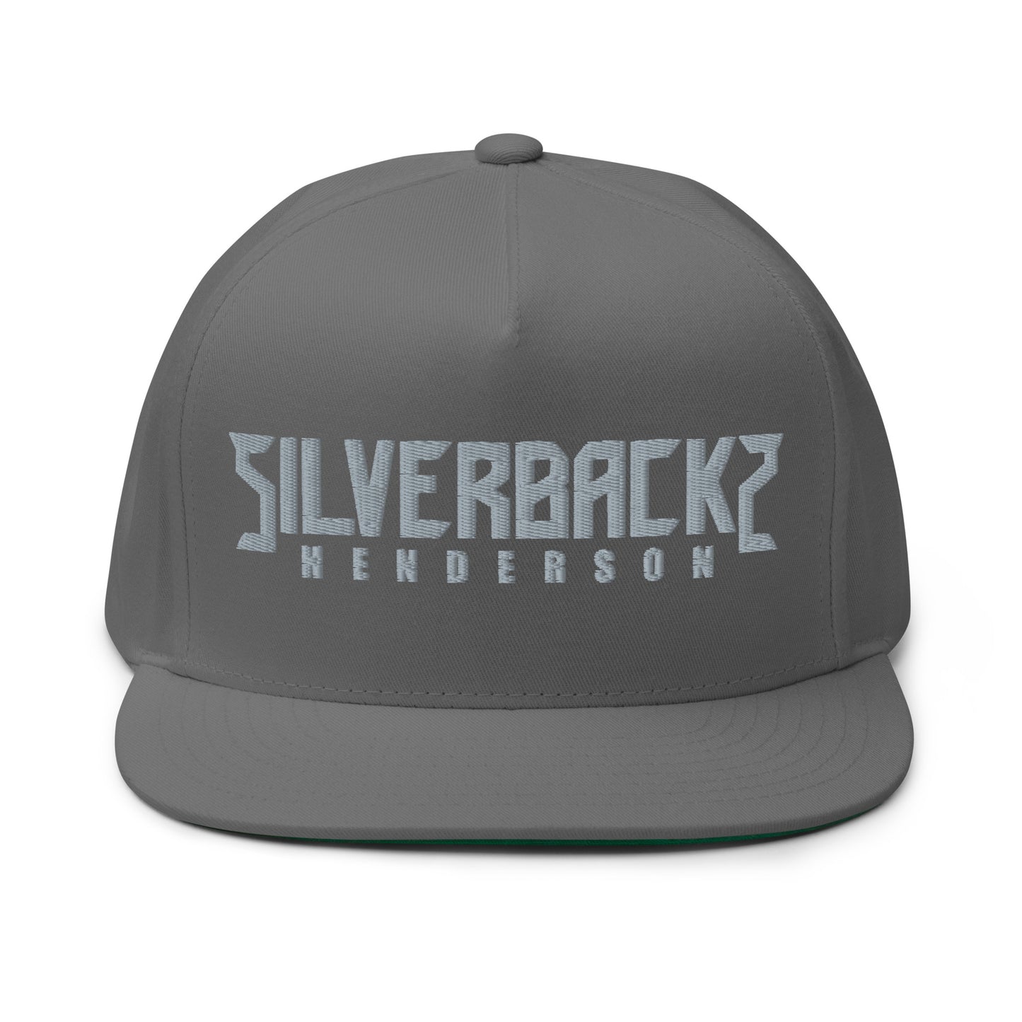 Silverbacks Font Flat Bill Cap