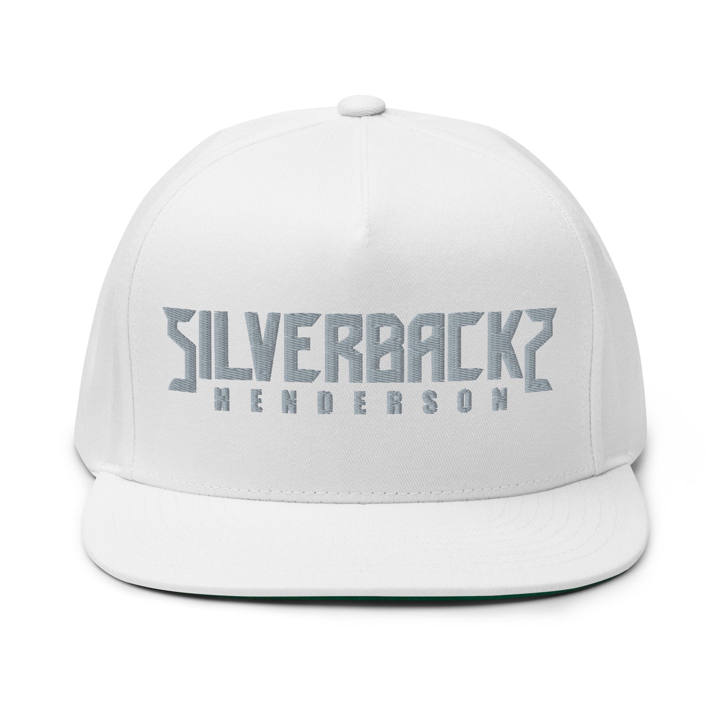 Silverbacks Font Flat Bill Cap