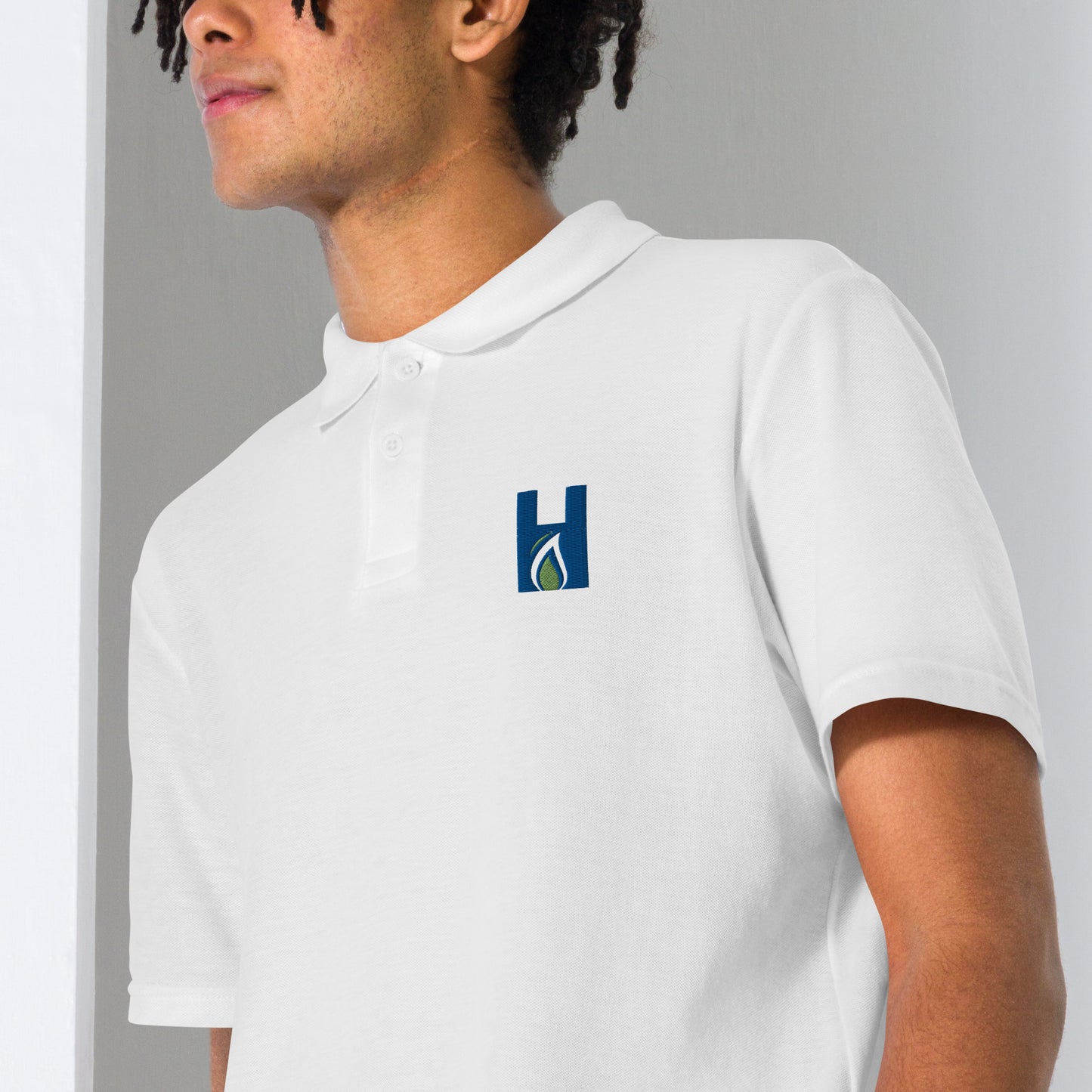 Unisex pique polo shirt