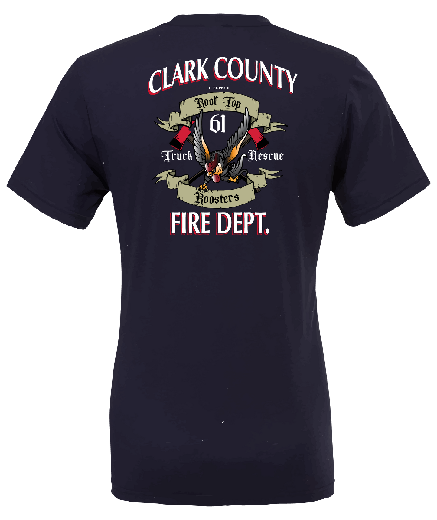 Roof Top Roosters Short Sleeve Shirts