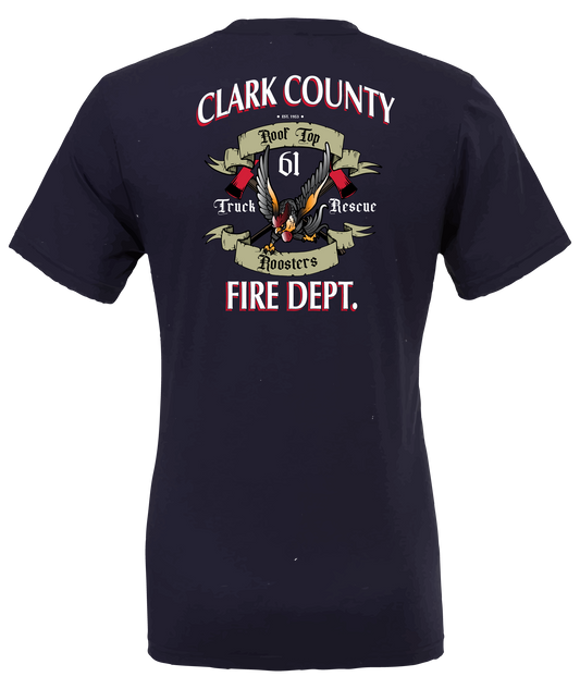 Roof Top Roosters Short Sleeve Shirts