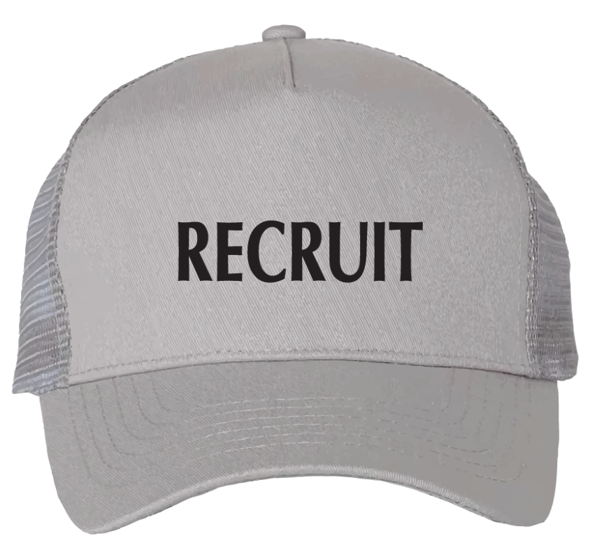 Rookie School PT Gray cap front