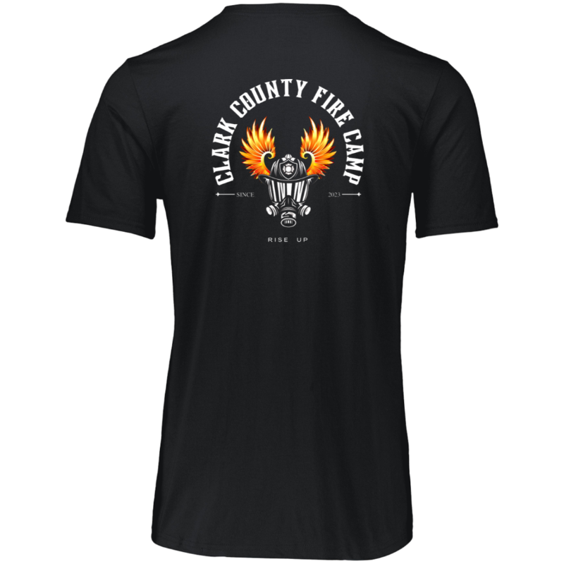 County Fire Camp Essential Dri-Power Tee back