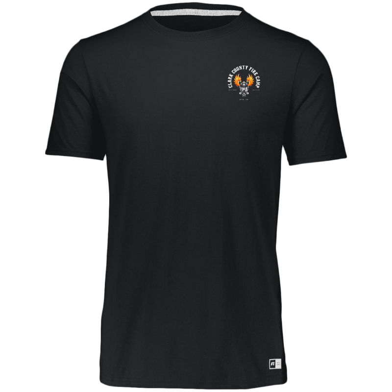 County Fire Camp Essential Dri-Power Tee front