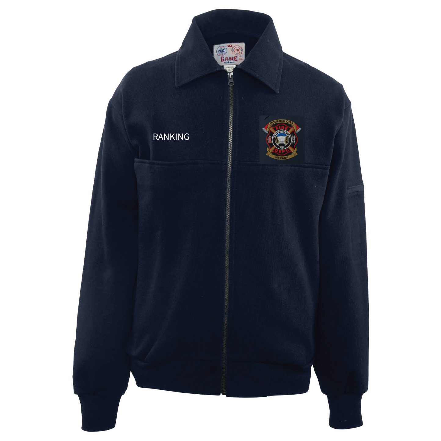 BCFD Embroidered Full Zip