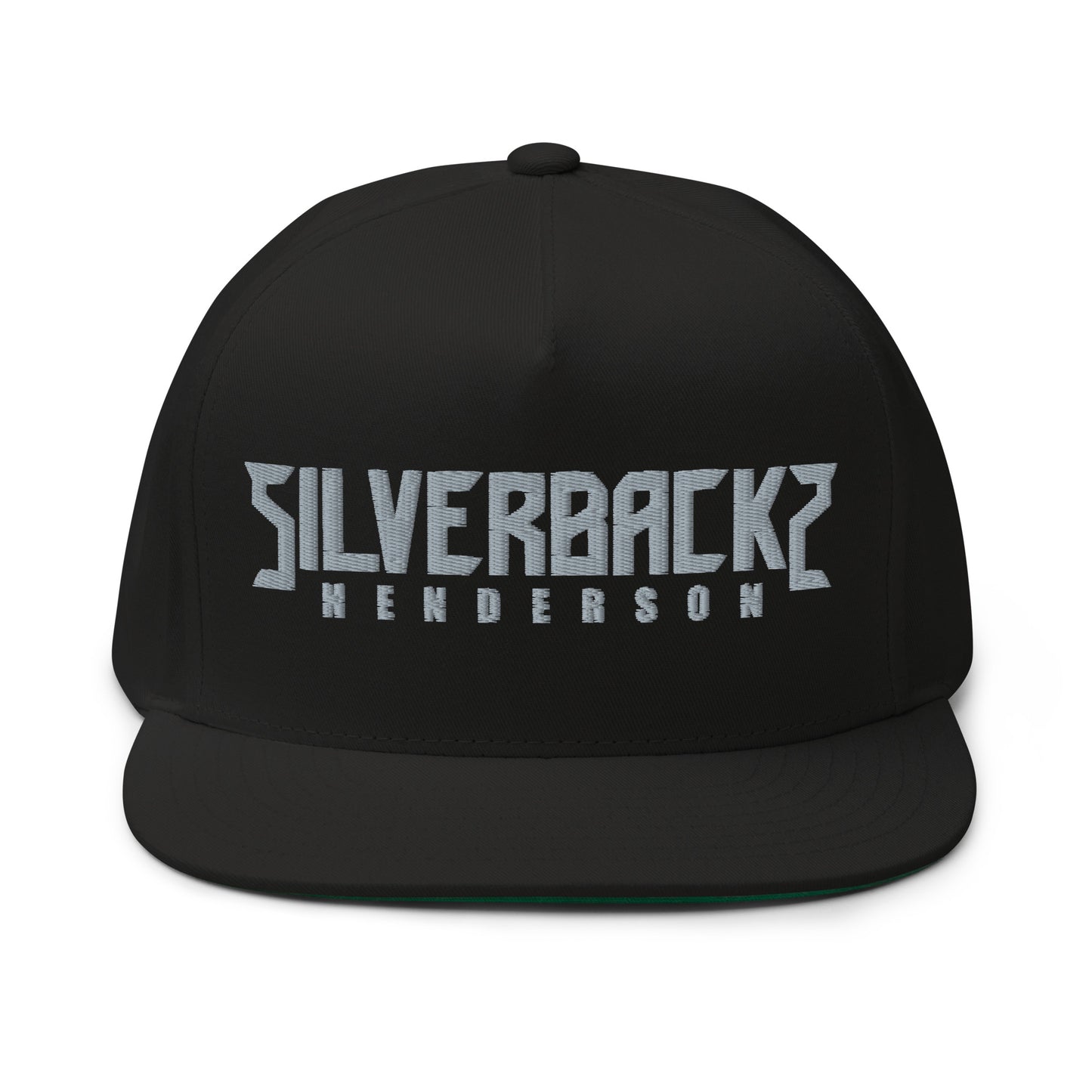 Silverbacks Font Flat Bill Cap