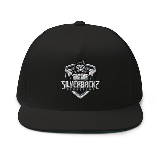 Silverbacks Logo Flat Bill Cap