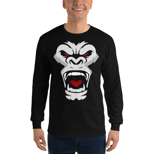 Silverbacks Long Sleeve Shirt Face Logo