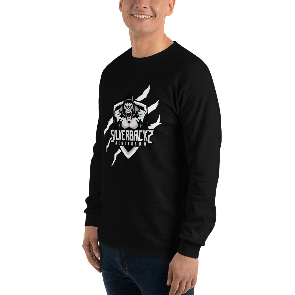 Silverbacks Long Sleeve Shirt White Logo