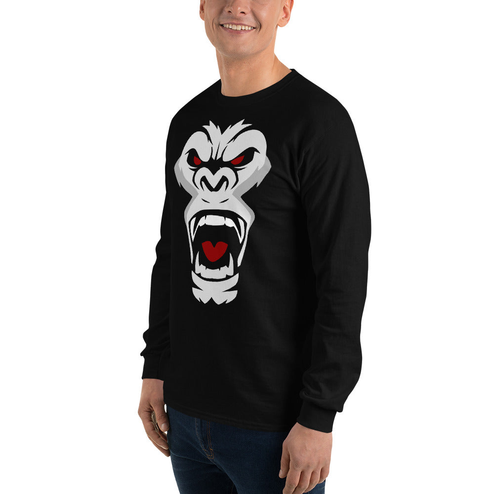 Silverbacks Long Sleeve Shirt Face Logo