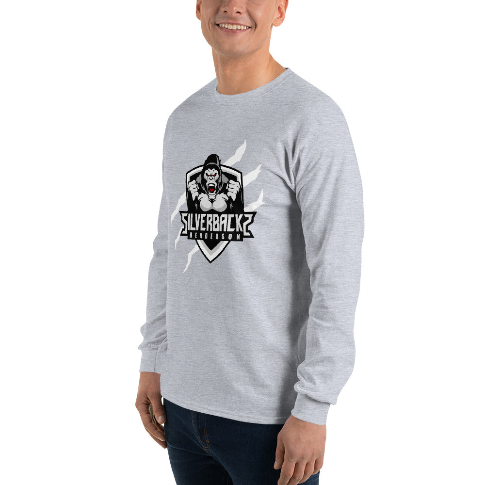 Silverbacks Long Sleeve Shirt White Logo