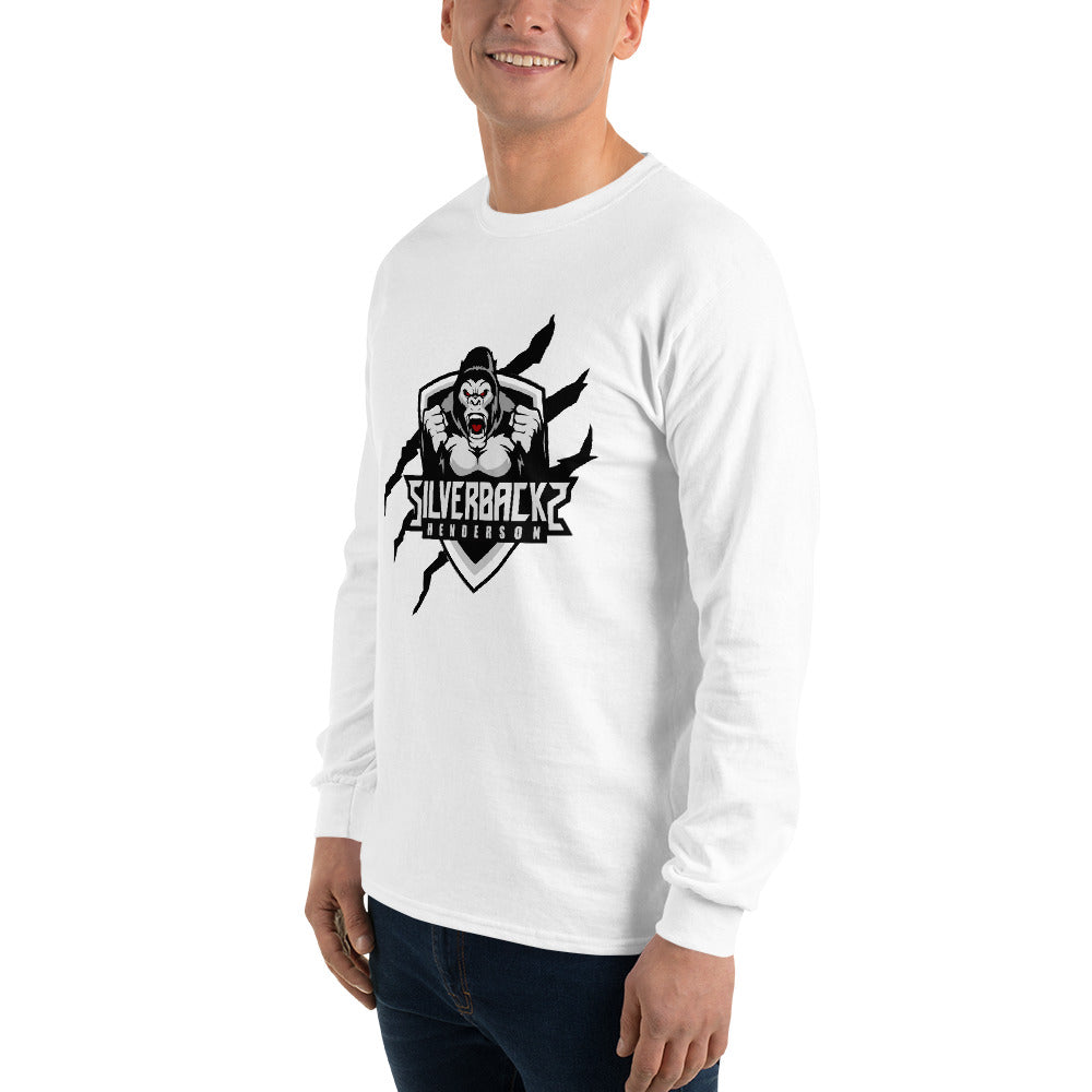 Silverbacks Long Sleeve Shirt Black Logo