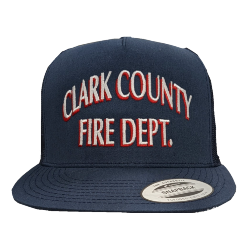 CCFD on Duty Snap Back Trucker Hat front