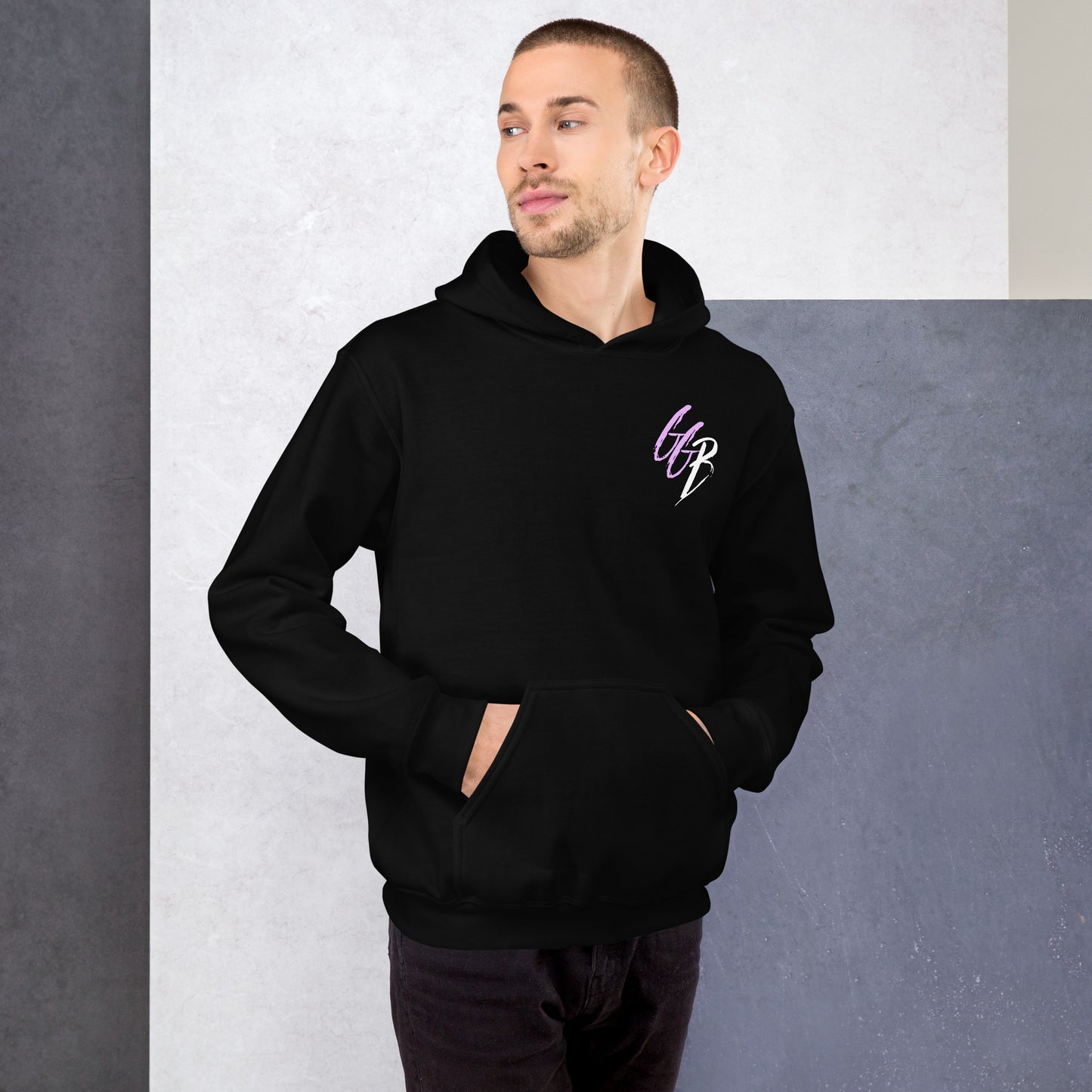 GGB Unisex Hoodie Purple Logo